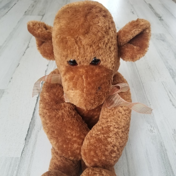 Commonwealth Monkey Plush Stuffed Animal - Picture 2 of 4